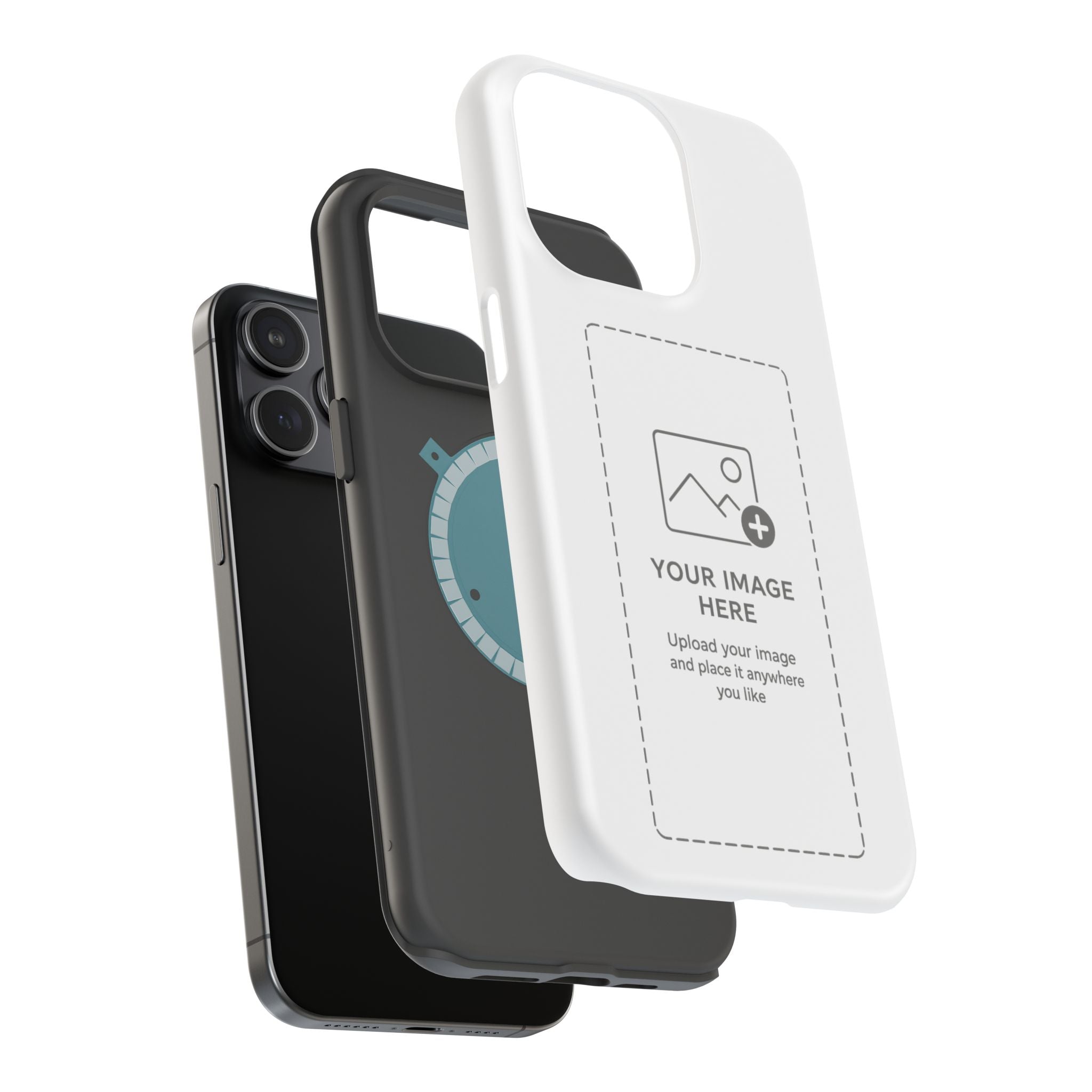 Magnetic Impact-Resistant Cases - Custom Print