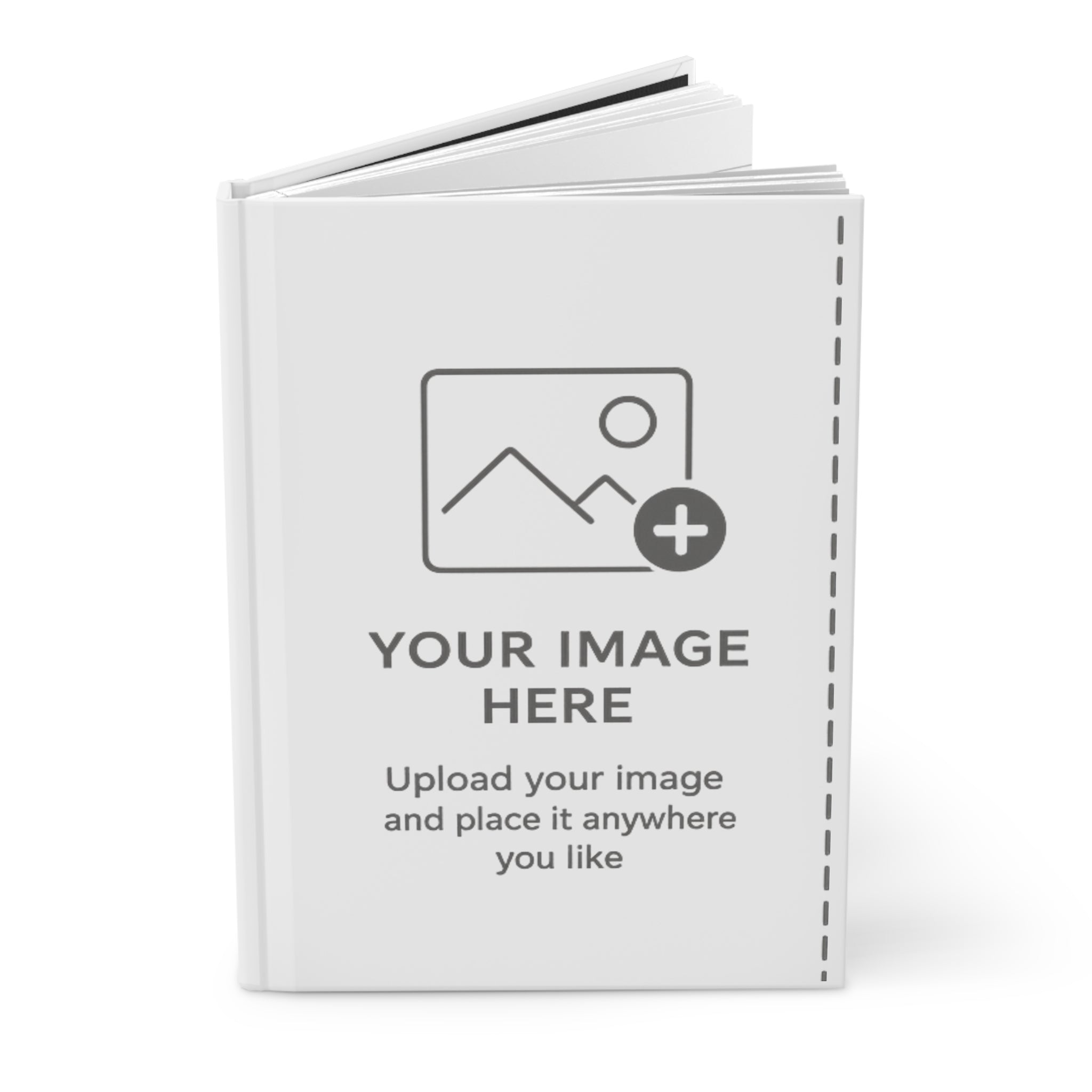 Custom Hardcover Journal — Personalized Matte Notebook for Photos, Gifts & Keepsakes