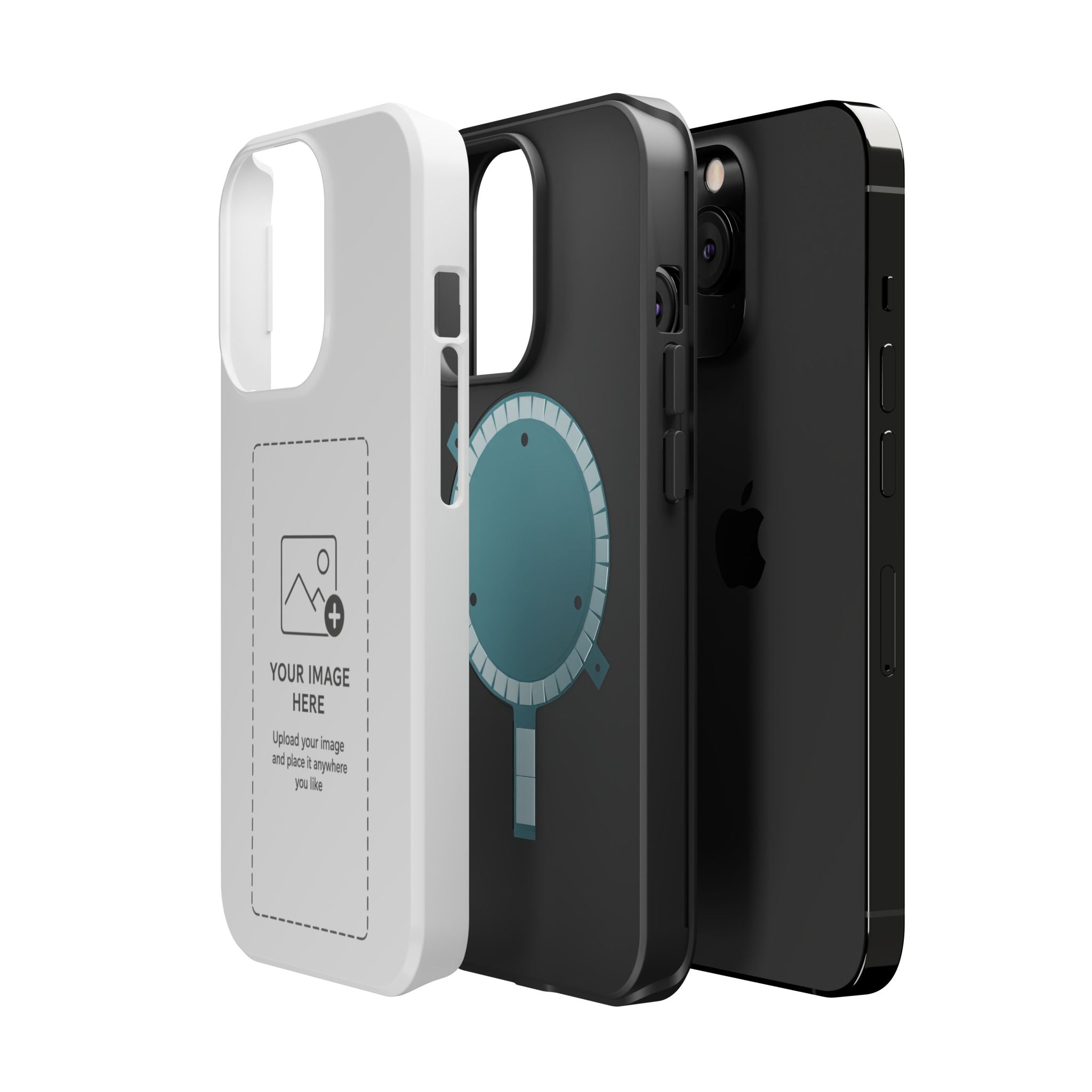 Magnetic Impact-Resistant Cases - Custom Print
