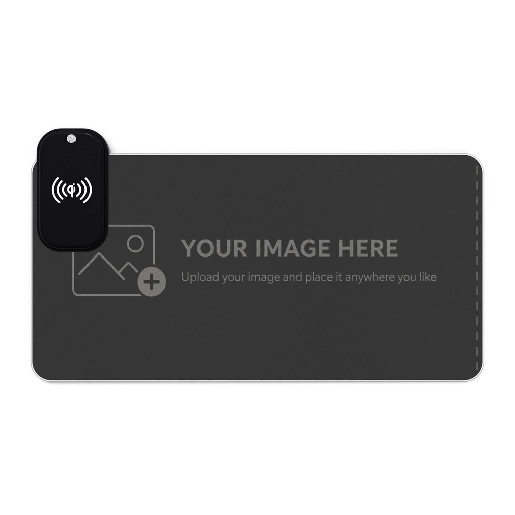LED Gaming Mouse Pad, Wireless Charging