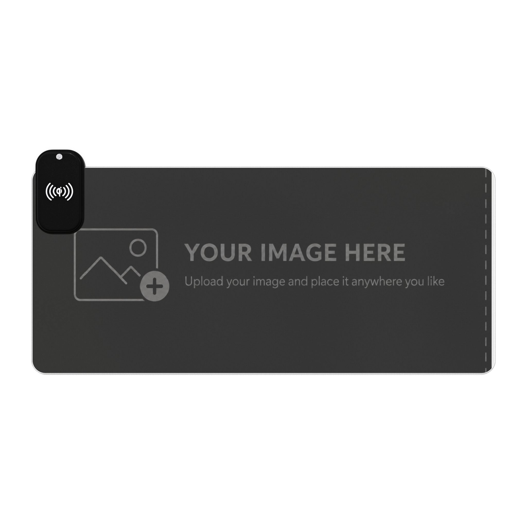 LED Gaming Mouse Pad, Wireless Charging