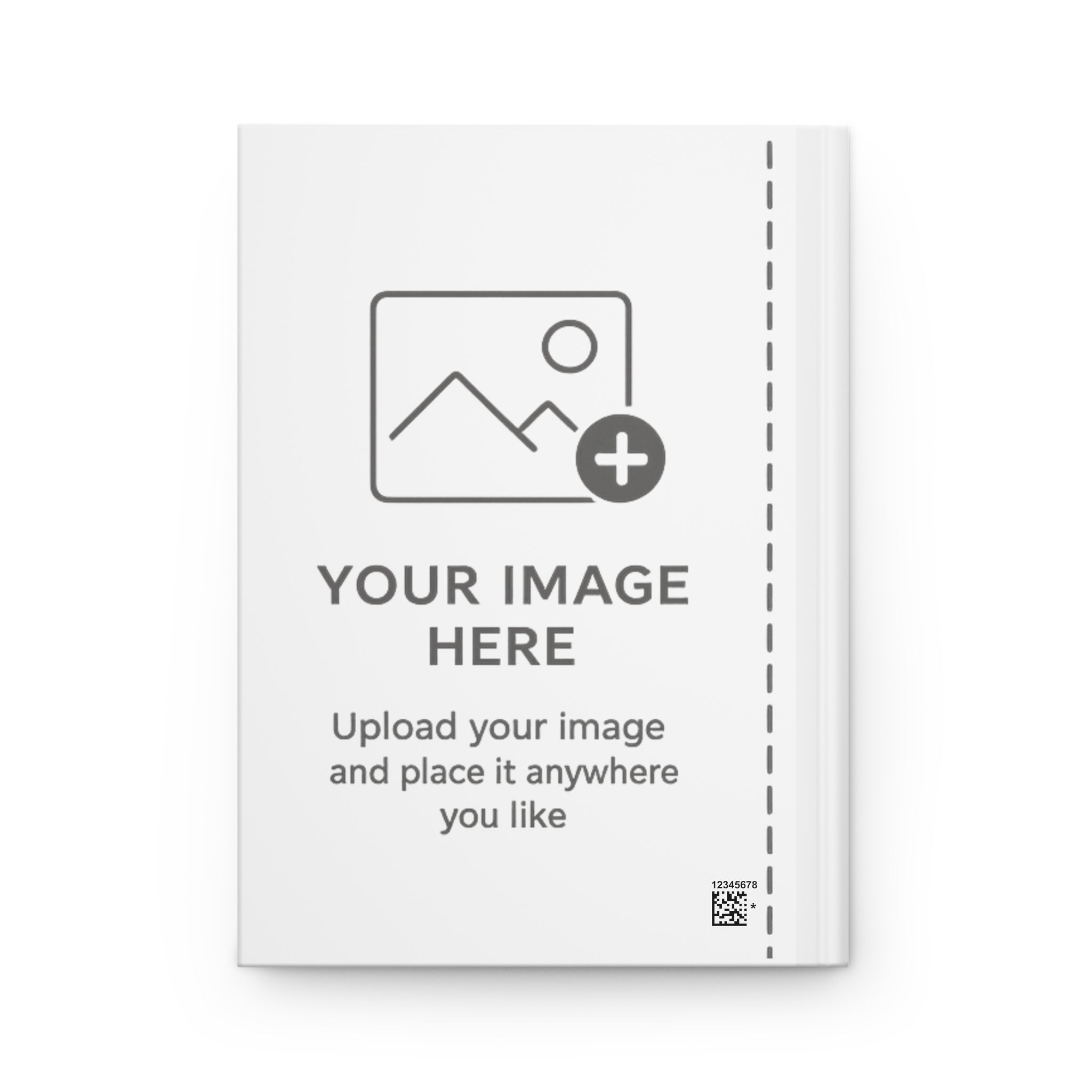 Custom Hardcover Journal — Personalized Matte Notebook for Photos, Gifts & Keepsakes