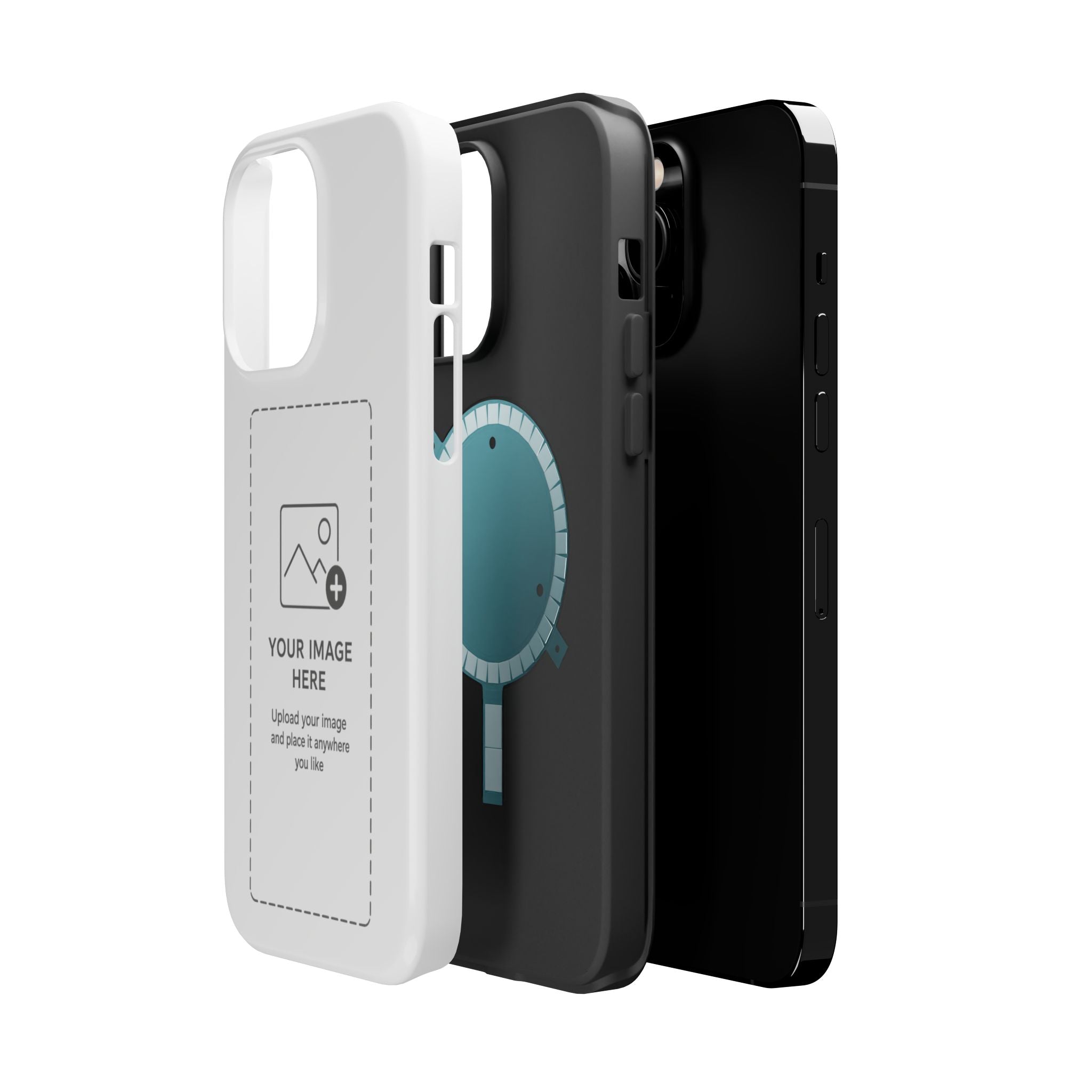 Magnetic Impact-Resistant Cases - Custom Print
