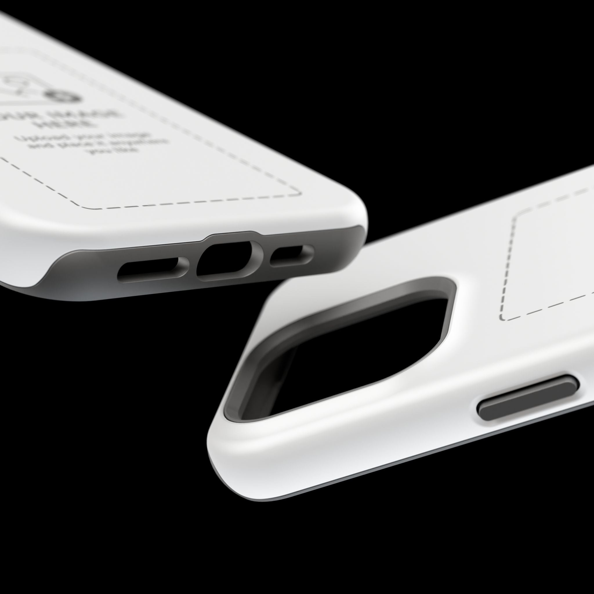 Magnetic Impact-Resistant Cases - Custom Print