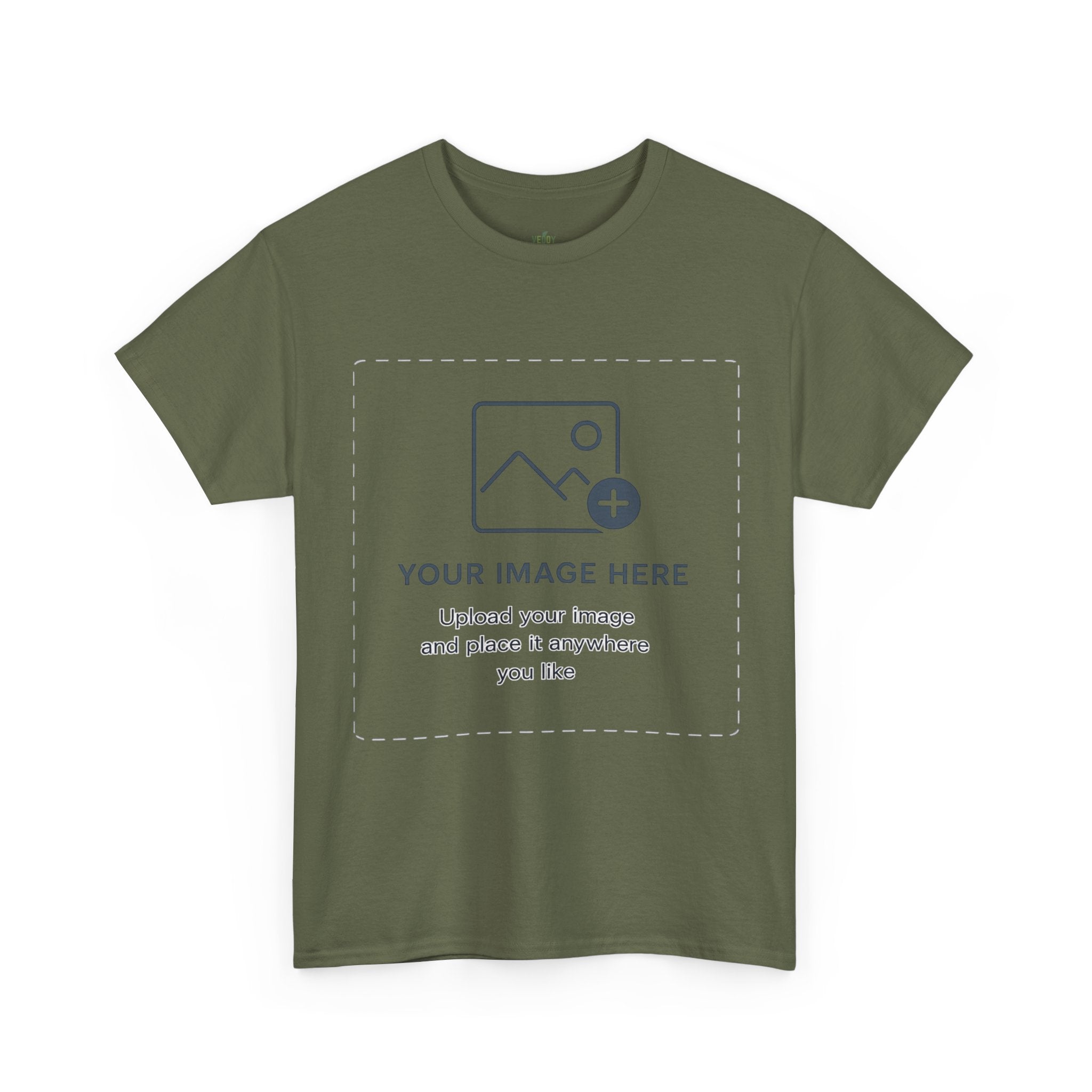 Heavy Cotton Tee (Unisex) - Custom Print