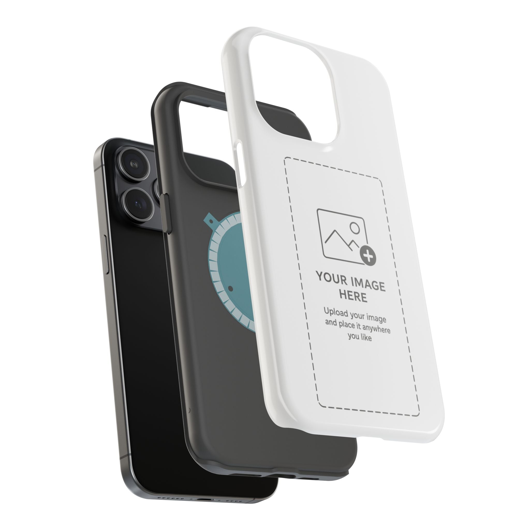 Magnetic Impact-Resistant Cases - Custom Print
