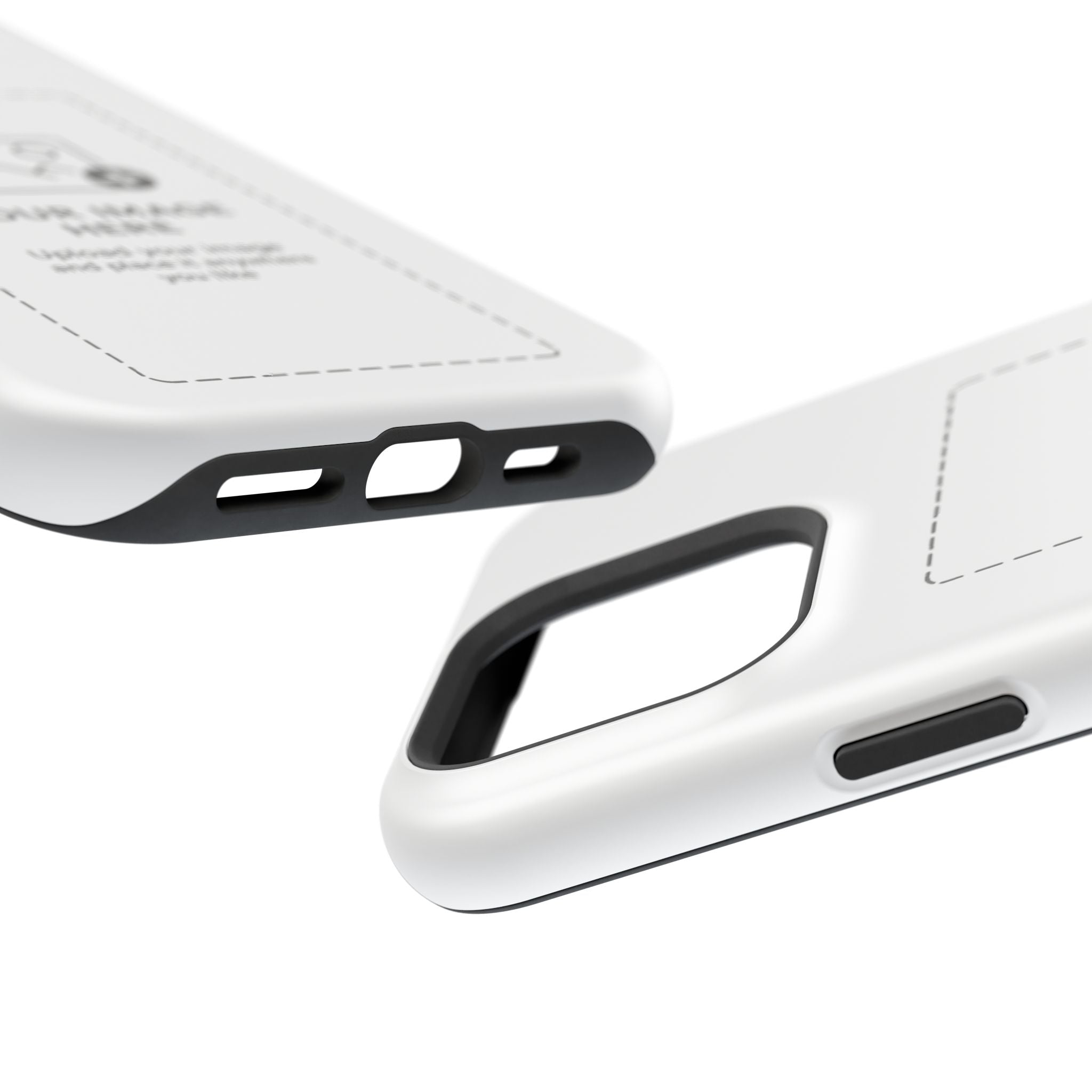 Magnetic Impact-Resistant Cases - Custom Print