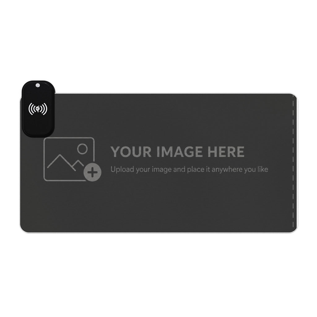 LED Gaming Mouse Pad, Wireless Charging