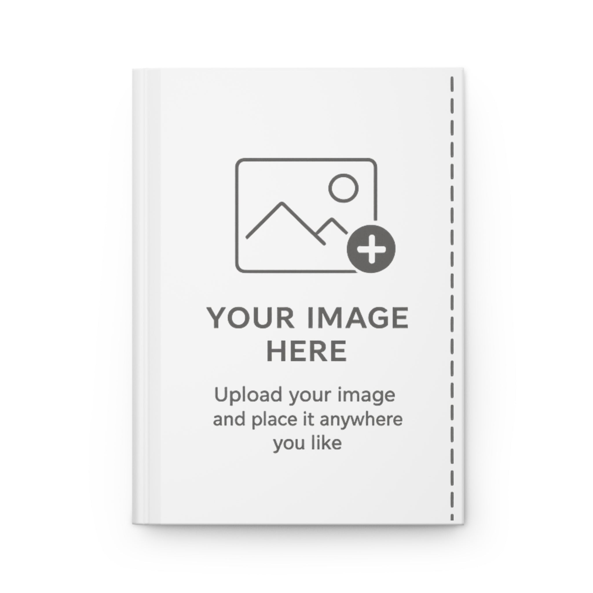 Custom Hardcover Journal — Personalized Matte Notebook for Photos, Gifts & Keepsakes