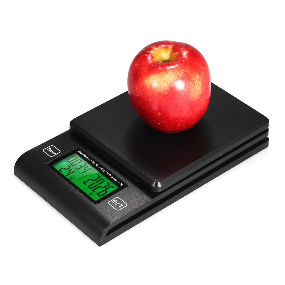 2000g/1g Digital Coffee Scale Multifunction