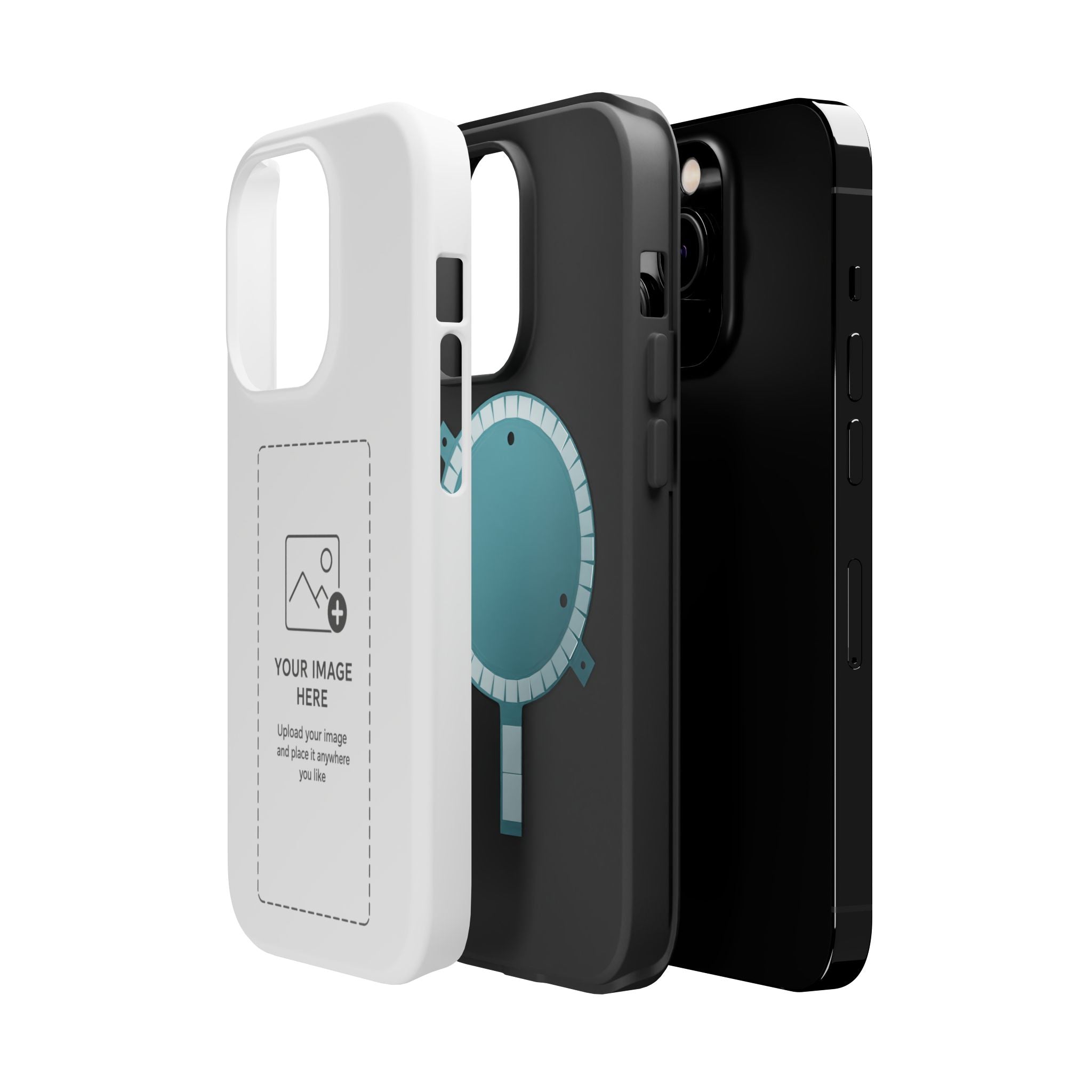 Magnetic Impact-Resistant Cases - Custom Print