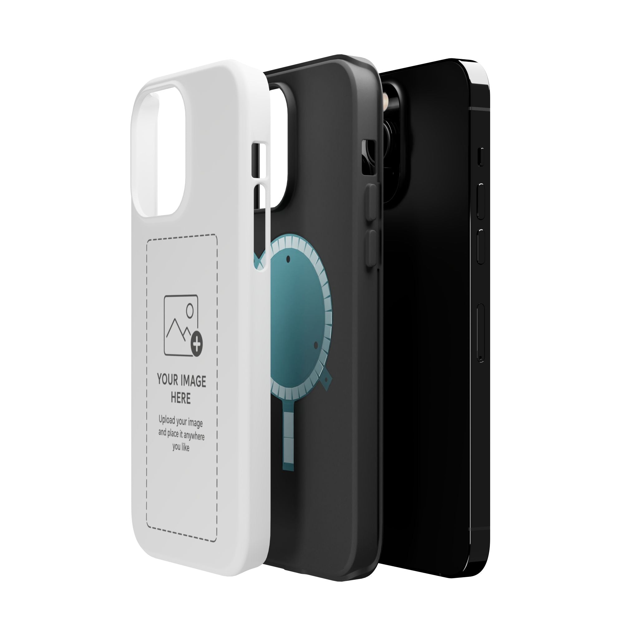 Magnetic Impact-Resistant Cases - Custom Print