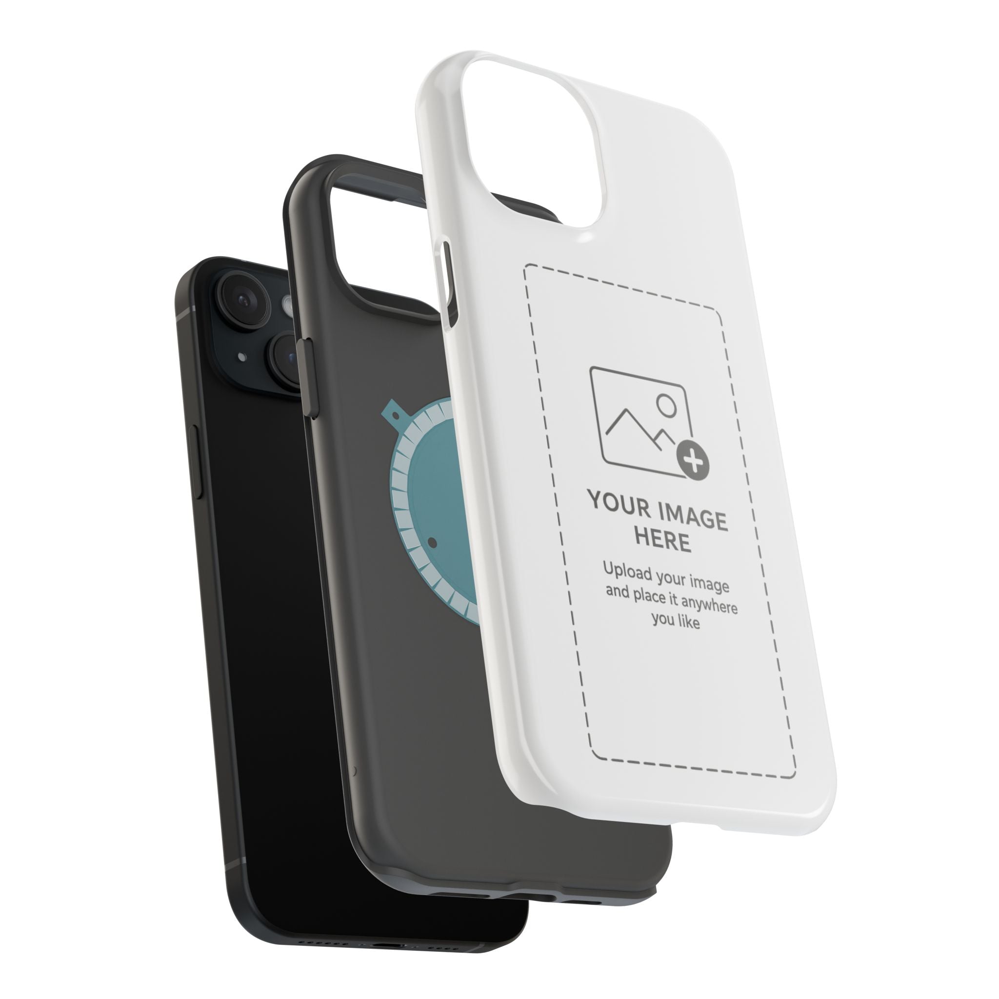 Magnetic Impact-Resistant Cases - Custom Print