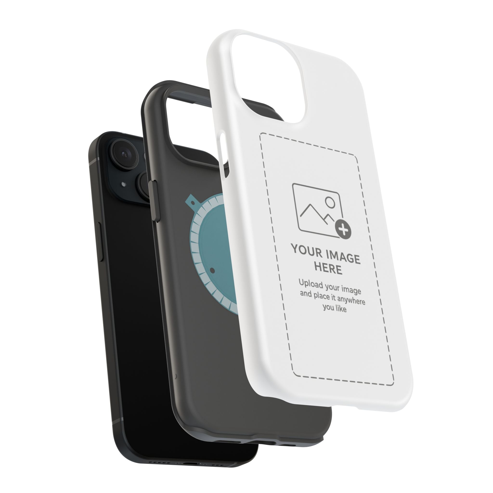 Magnetic Impact-Resistant Cases - Custom Print