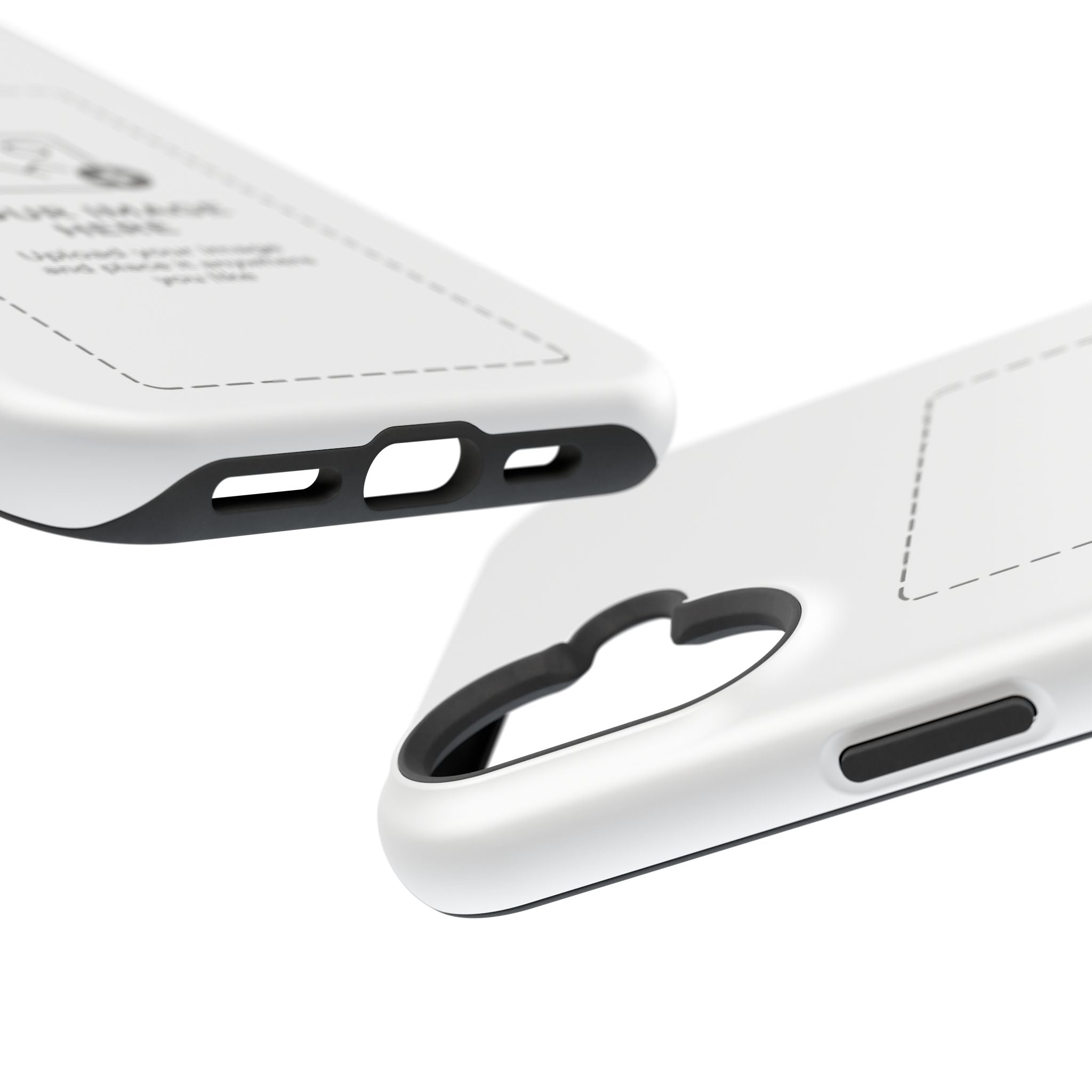 Magnetic Impact-Resistant Cases - Custom Print