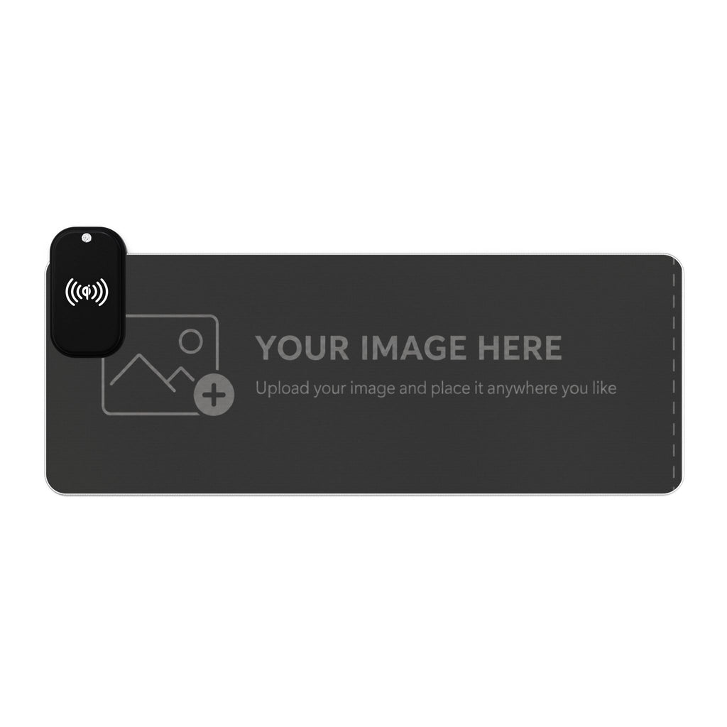 LED Gaming Mouse Pad, Wireless Charging