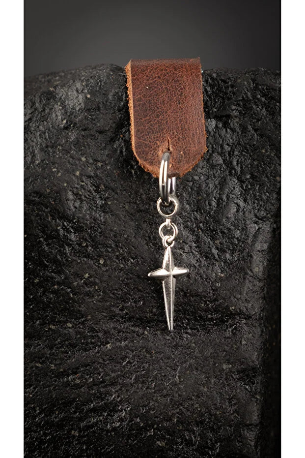 Men Stainless Steel Hoop Earrings Durable Fashion Modern Design