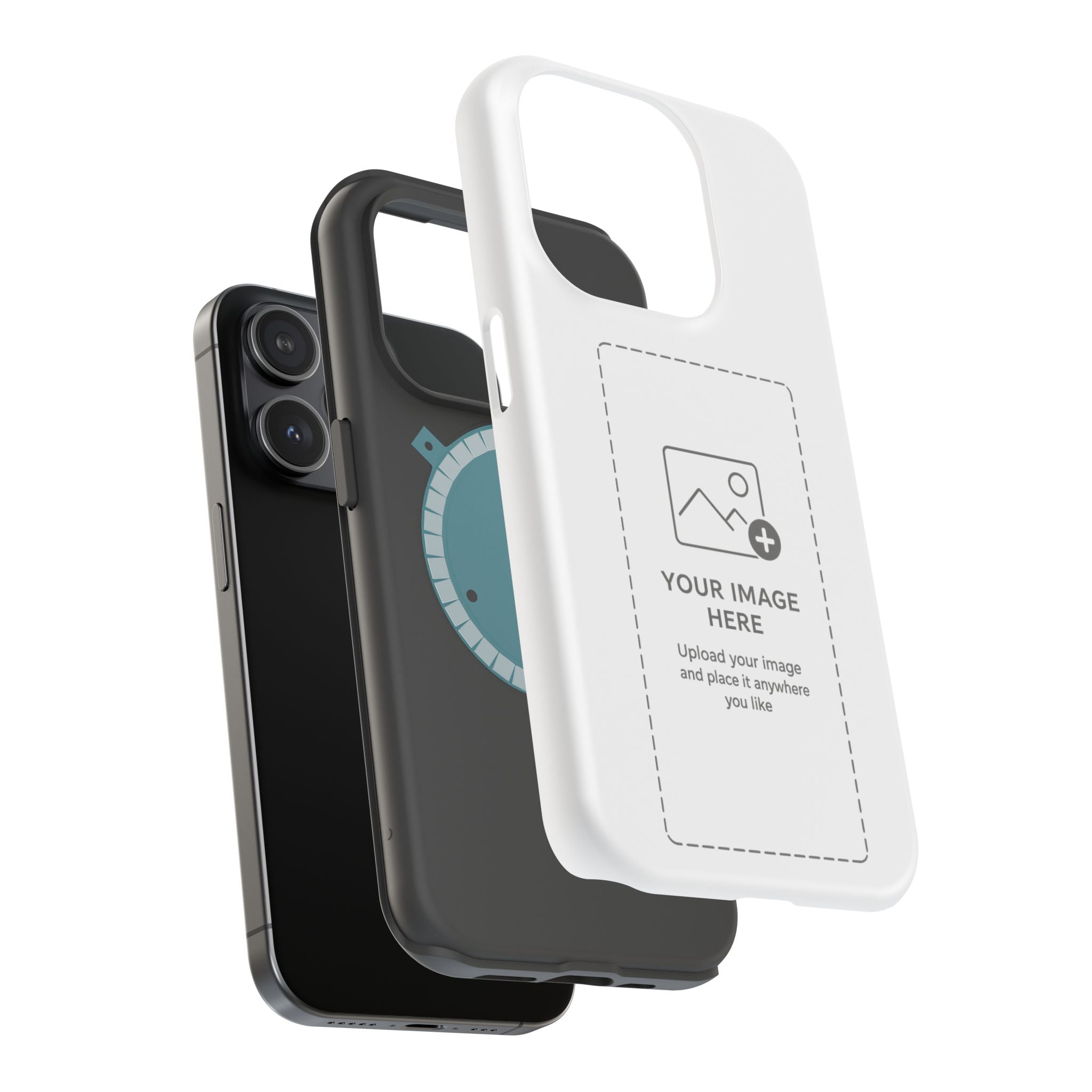 Magnetic Impact-Resistant Cases - Custom Print