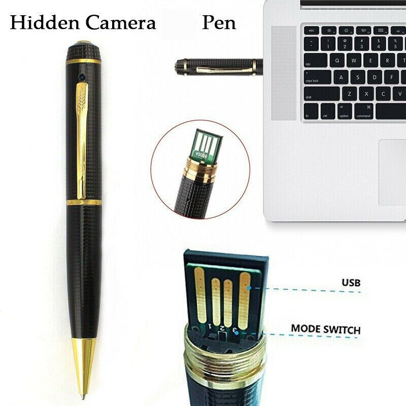 1080P HD Pocket Pen Camera Hidden Cam Mini Body Video Recorder DVR
