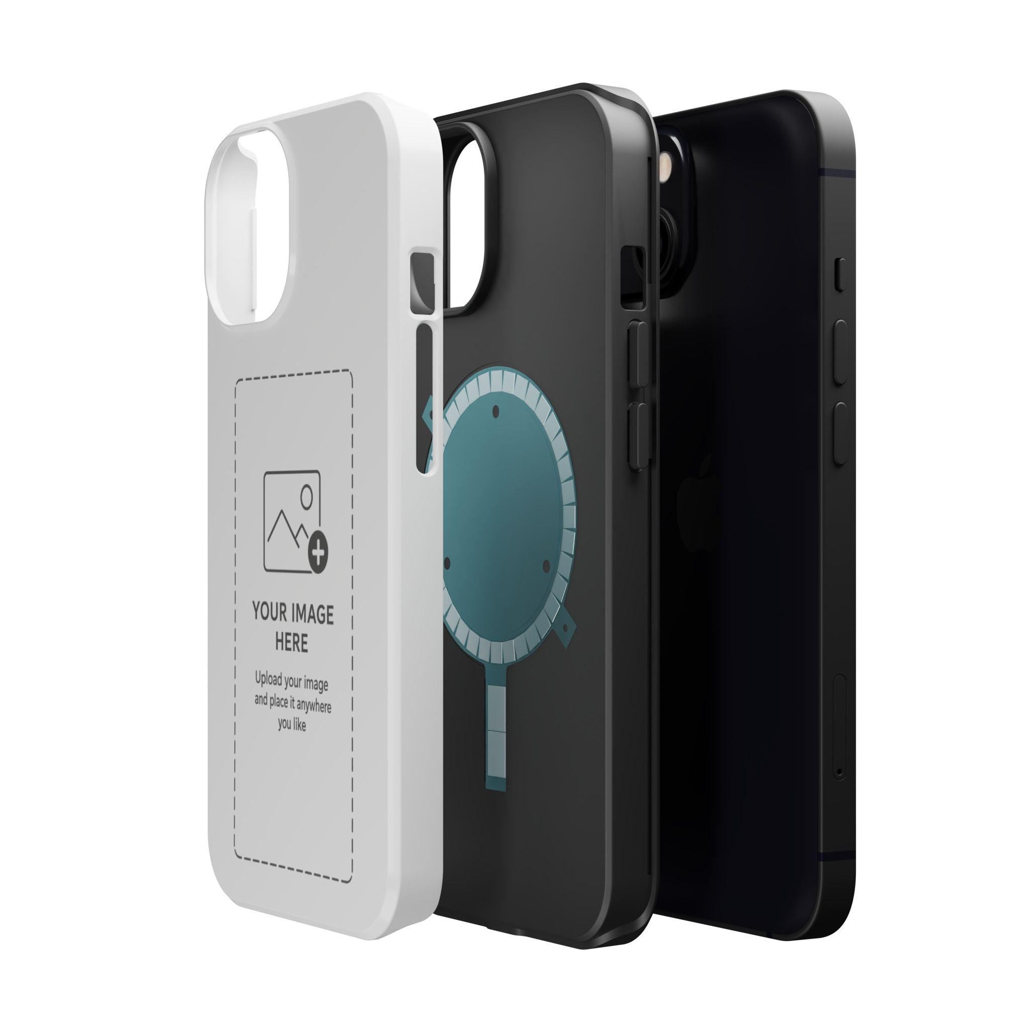Magnetic Impact-Resistant Cases - Custom Print