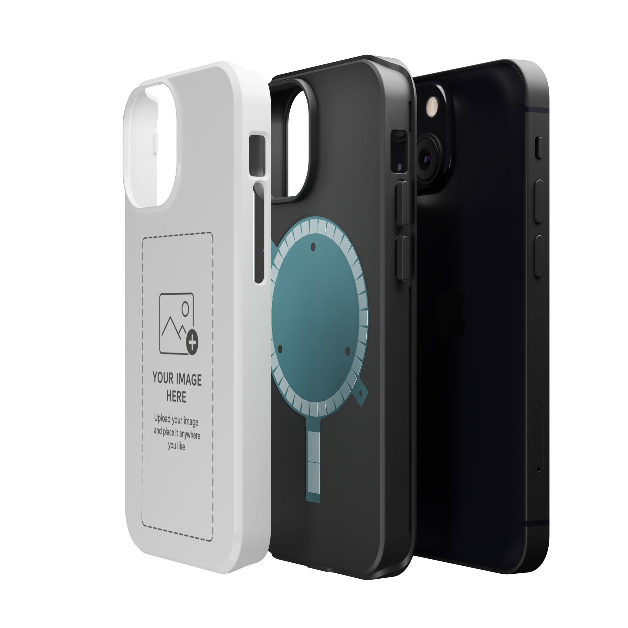 Magnetic Impact-Resistant Cases - Custom Print
