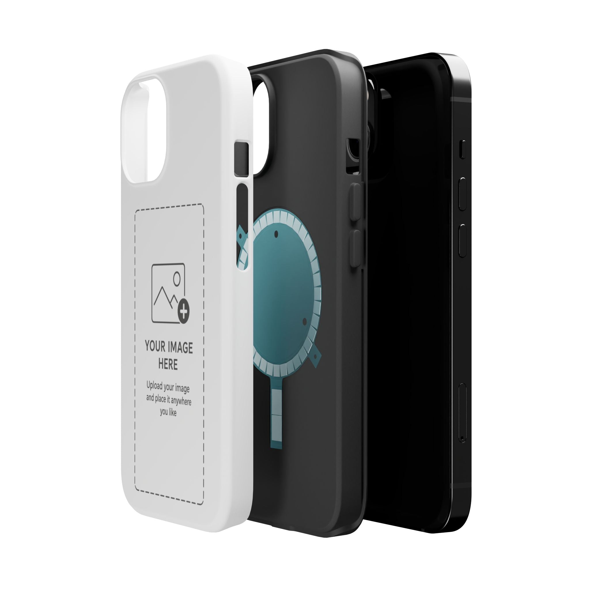 Magnetic Impact-Resistant Cases - Custom Print