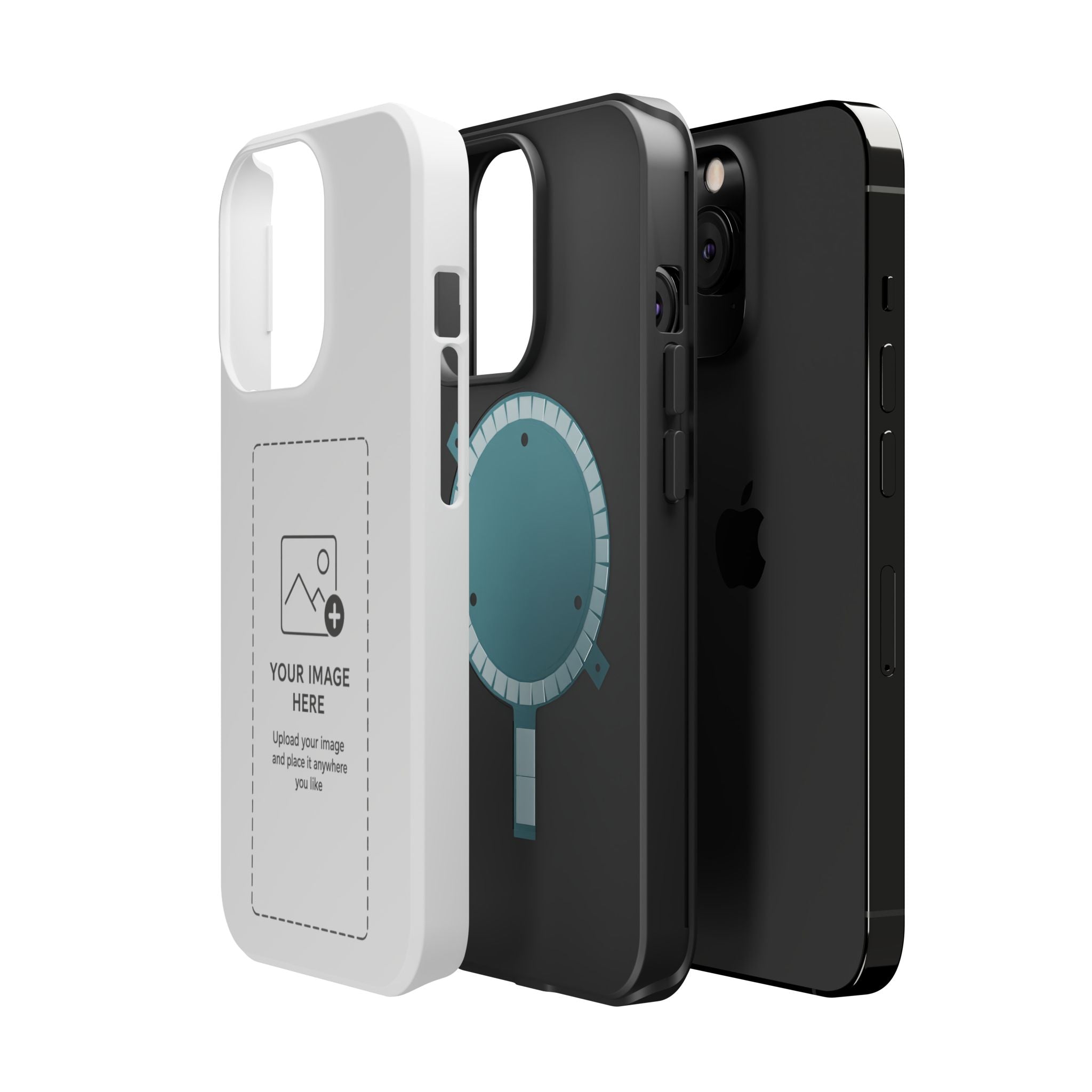 Magnetic Impact-Resistant Cases - Custom Print