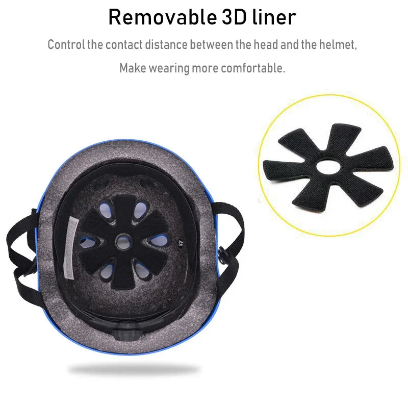 Adult Children's Skateboard Helmets Outdoor Sports Skiing Cycling 