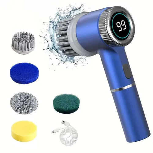 Wireless Electric Cleaning Brush Powerful IPX7 Waterproof USB 