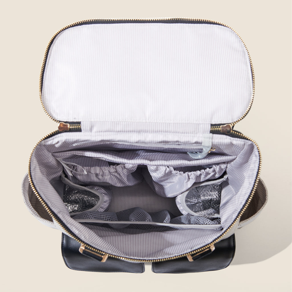 Houndstooth Diaper Backpack 